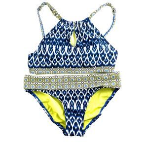 Bleu Rod Beattie Road to Morocco Multicolor Matching 2-Piece Swim Set 4/6 Small